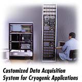 Customized Data Acquisition System for Cryogenic Applications